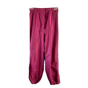 Gore-Tex magenta lightweight waterproof active pants women's size small